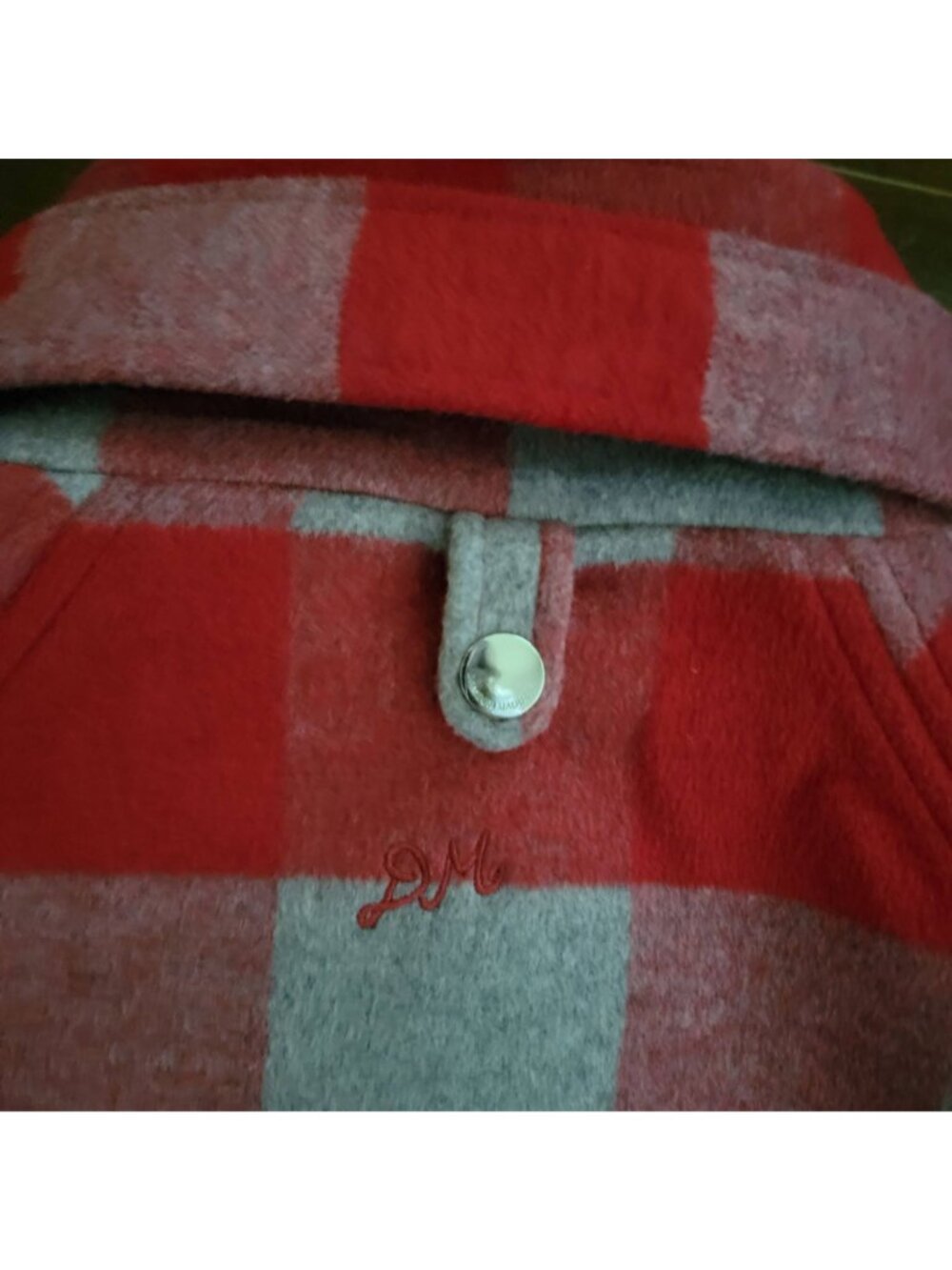 Damson Madder Wool Mock Neck Bomber Coat Town & Country Heritage Twee Womens 8 - Picture 7 of 12